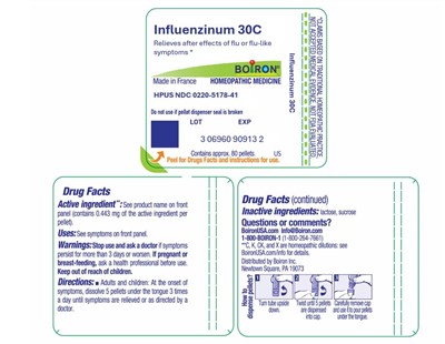 Label (Influenzinum 30c 0220 5178 41)